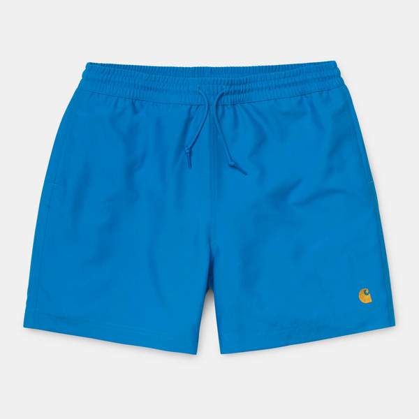 Carhartt Chase Swim Trunk Azzuro/Gold S M L XL