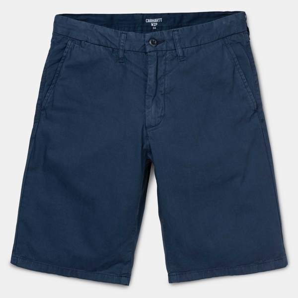 Carhartt Johnson Short Cotton Blue W30 L00 W31 L00 W32 L00 W33 L00 W34 L00 W36 L00