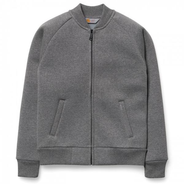 Carhartt Car-Lux Bomber Jacket Dark Grey Heather/Grey S