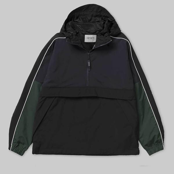 Carhartt Terrace Pullover Dark Navy/Black/Bottle Green L