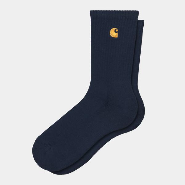 Carhartt Chase Socks Dark Navy/Gold One Size