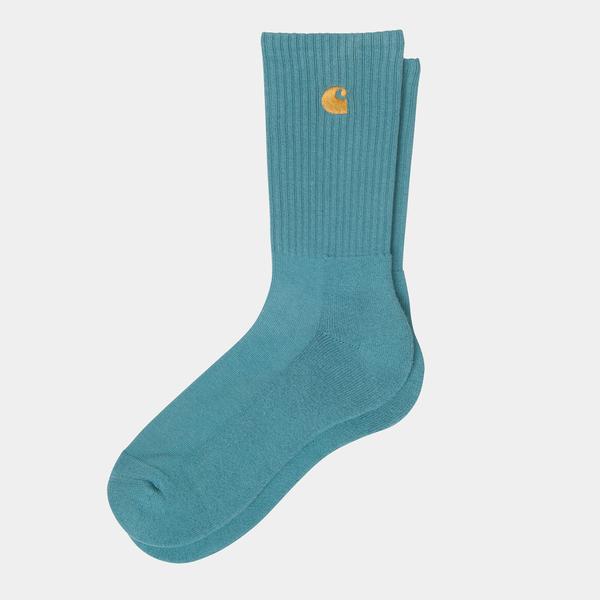 Carhartt Chase Socks Hydro/Gold One Size