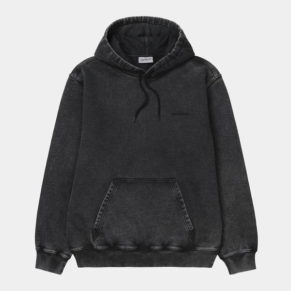 Carhartt Hooded Mosby Script Sweat Black M L XL