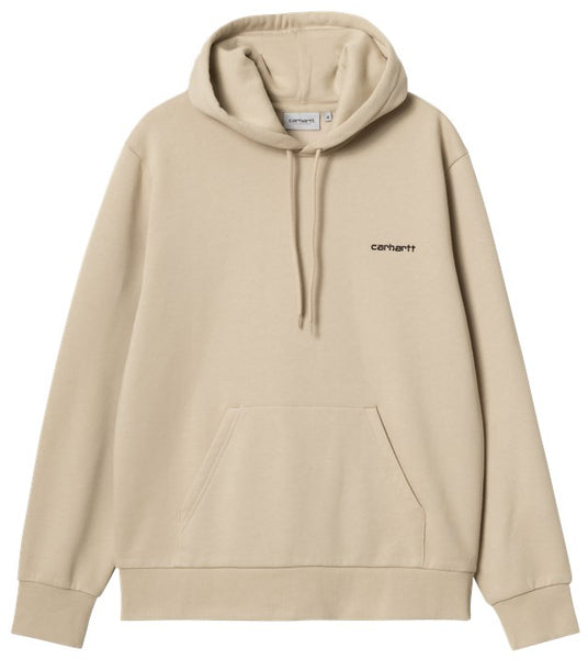 Carhartt WIP Hooded Script Embroidery Sweat Wall/Black M L XL