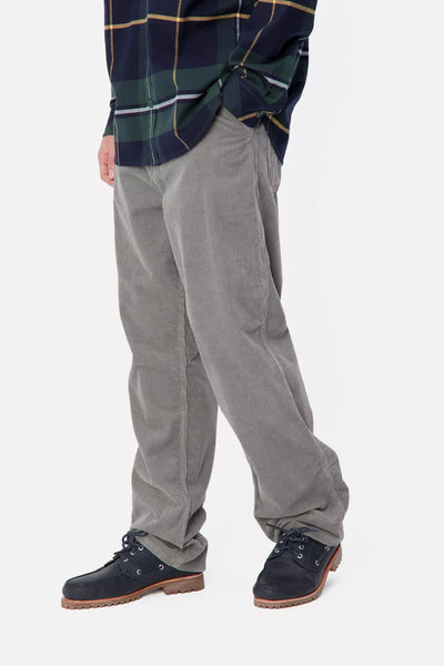 Carhartt WIP Simple Pant &#8218;Coventry&#8216; Corduroy 8 Wales Misty Grey, rinsed W28 L32 W30 L32 W31 L32 W33 L32 W34 L32 W36 L32