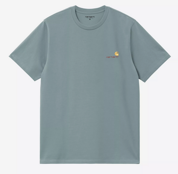 Carhartt WIP American Script T-Shirt Citadel M L XL
